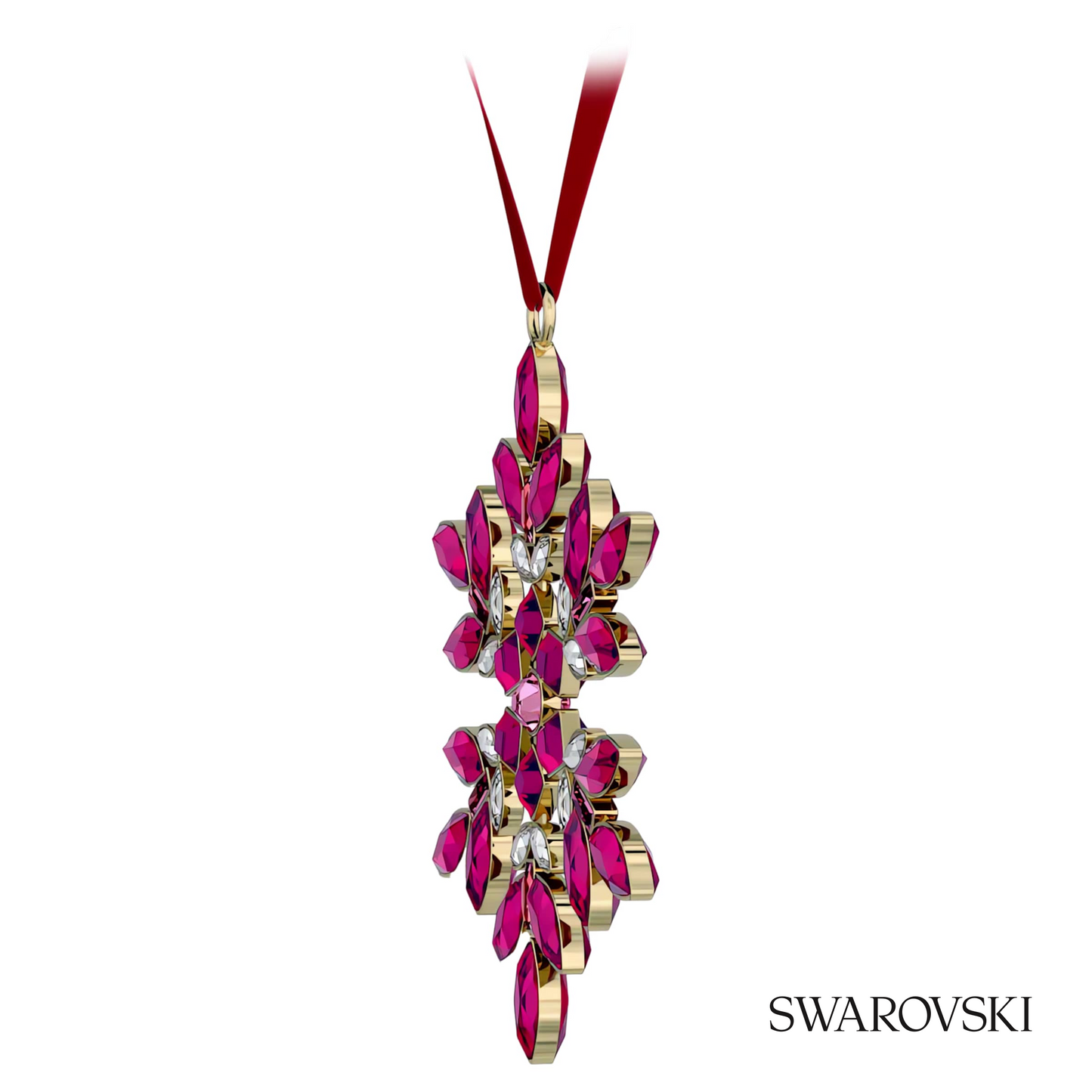 Swarovski Gema Holiday Ornament, Red – item 5691041 image 2