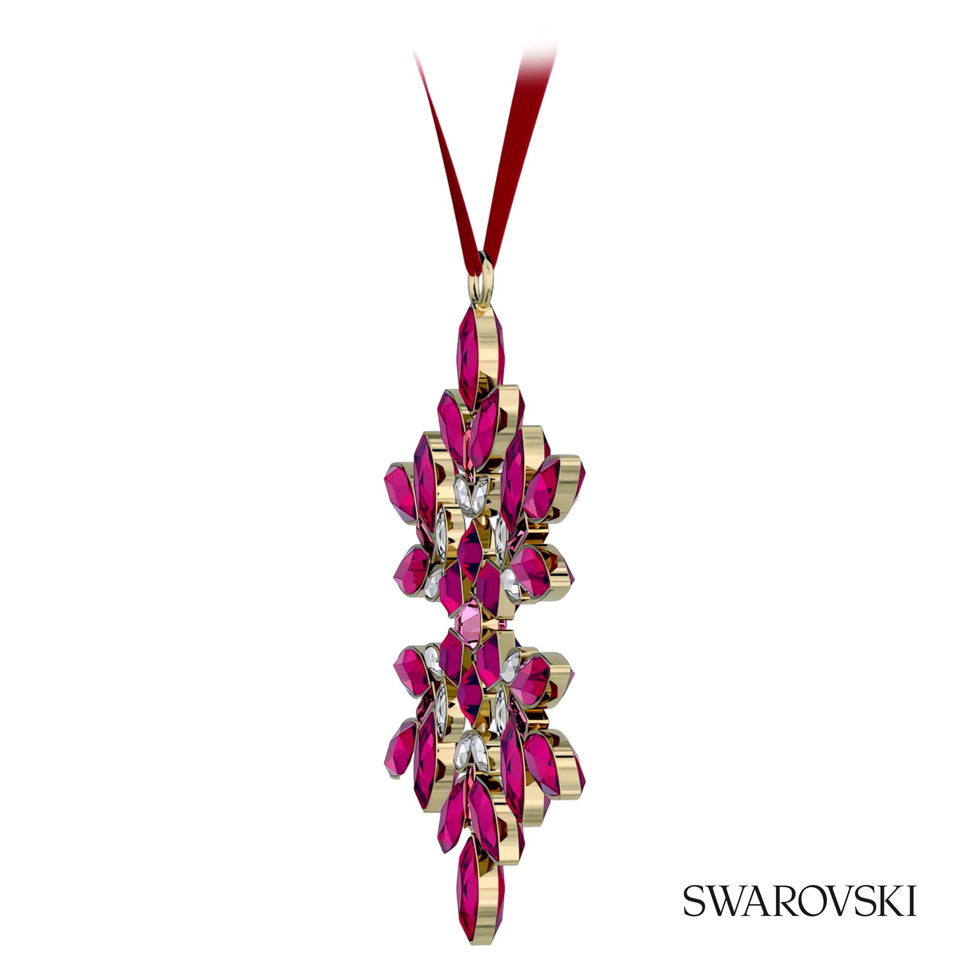 Swarovski Gema Holiday Ornament, Red – item 5691041 image 2
