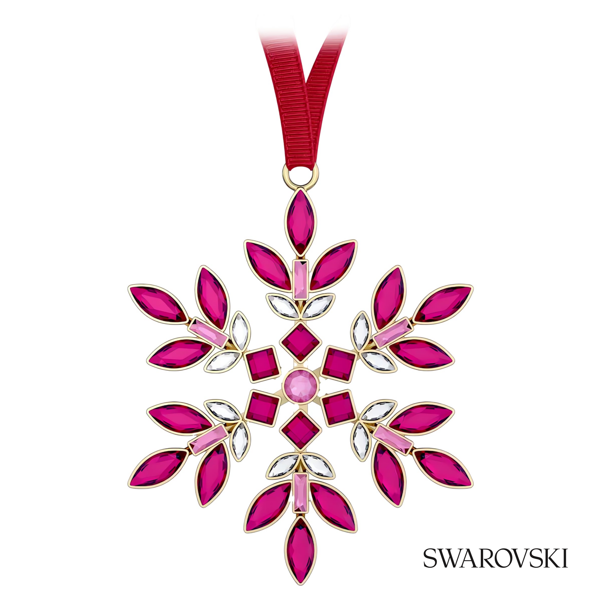 Swarovski Gema Holiday Ornament, Red – item 5691041 image 3