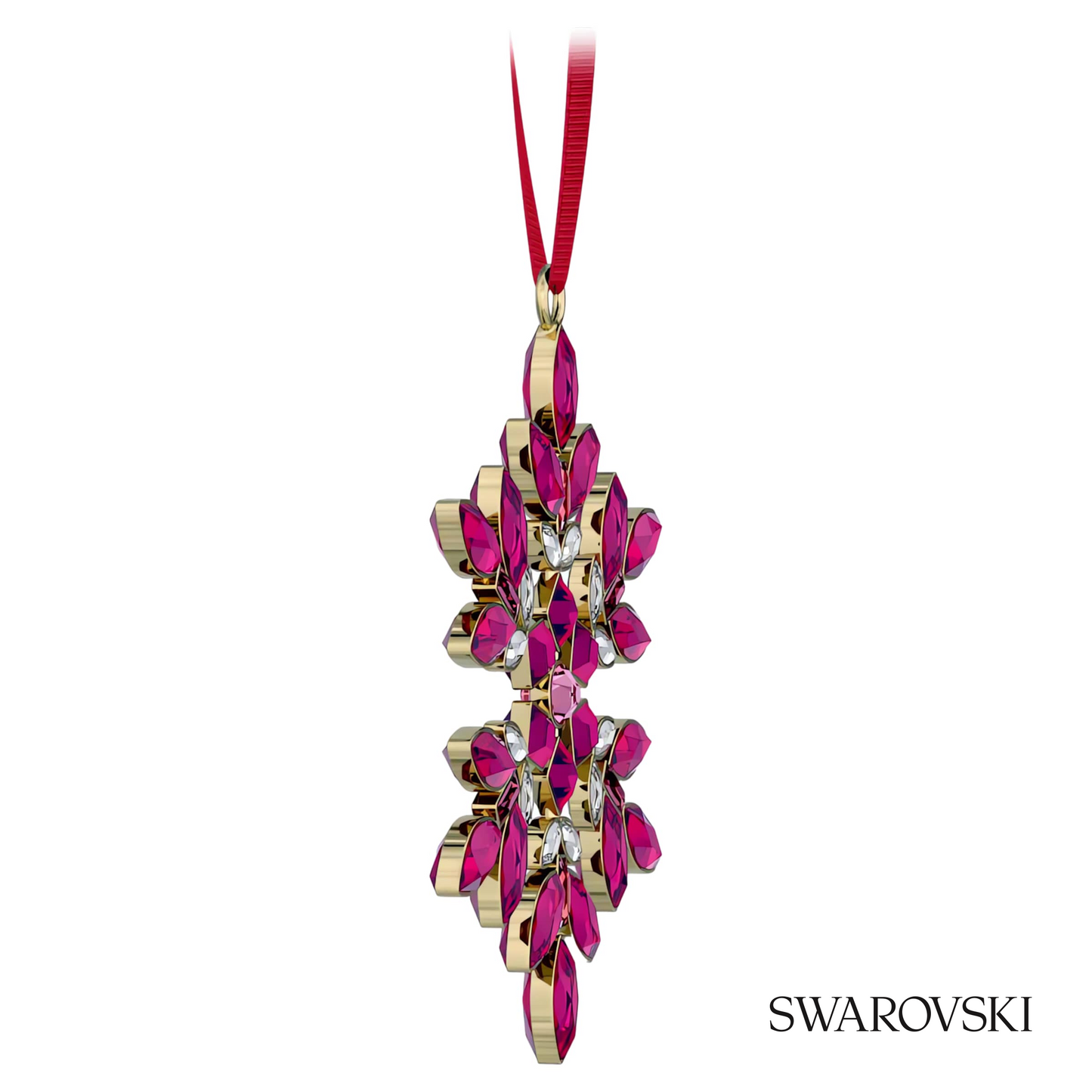 Swarovski Gema Holiday Ornament, Red – item 5691041 image 4