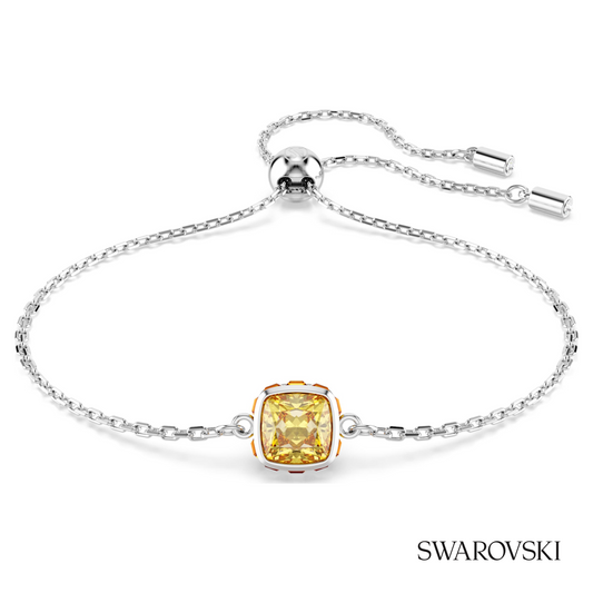 Swarovski Birthstone bracelet, Square cut, November – item 5692884