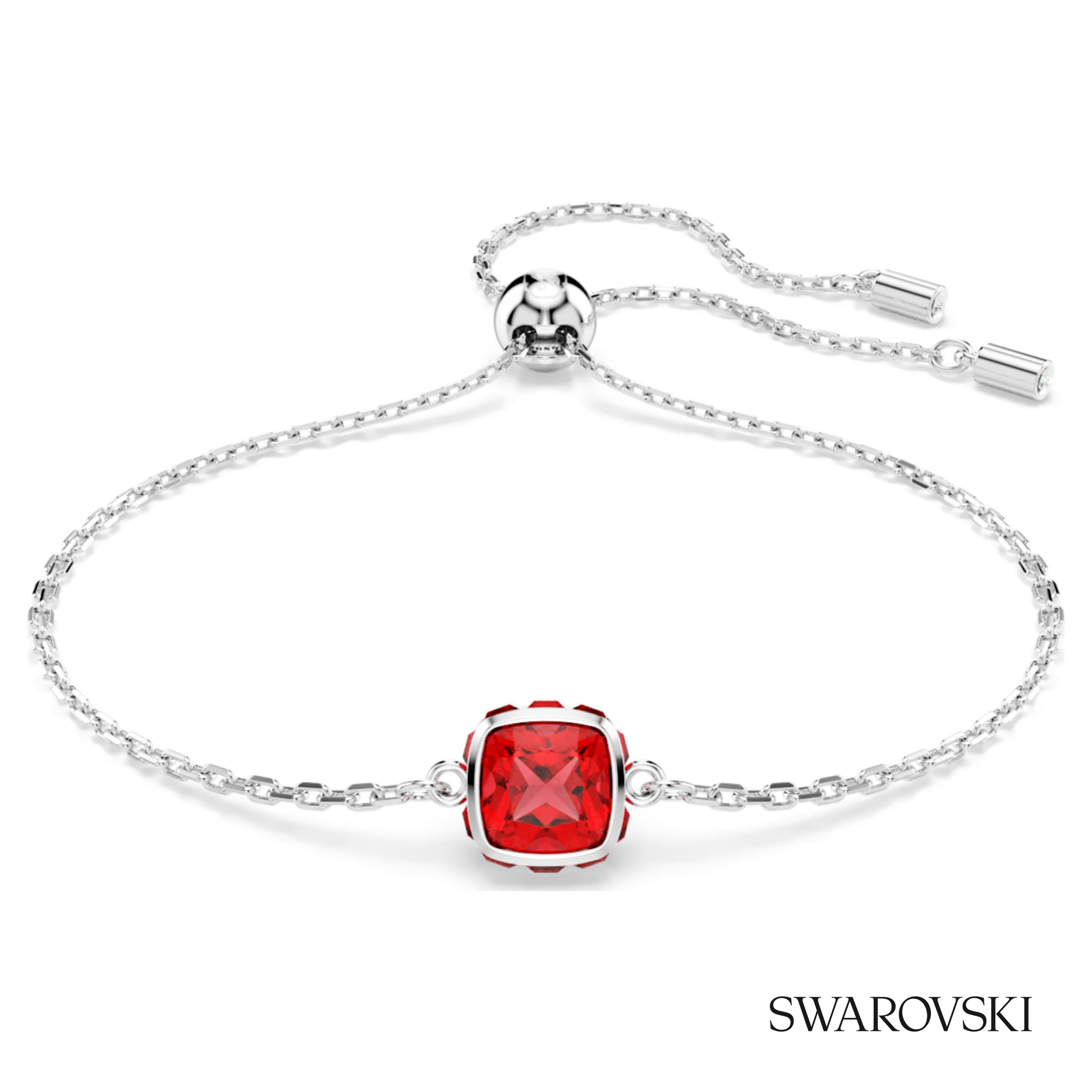 Swarovski Birthstone bracelet, Square cut, July, Red – item 5692885 image 5