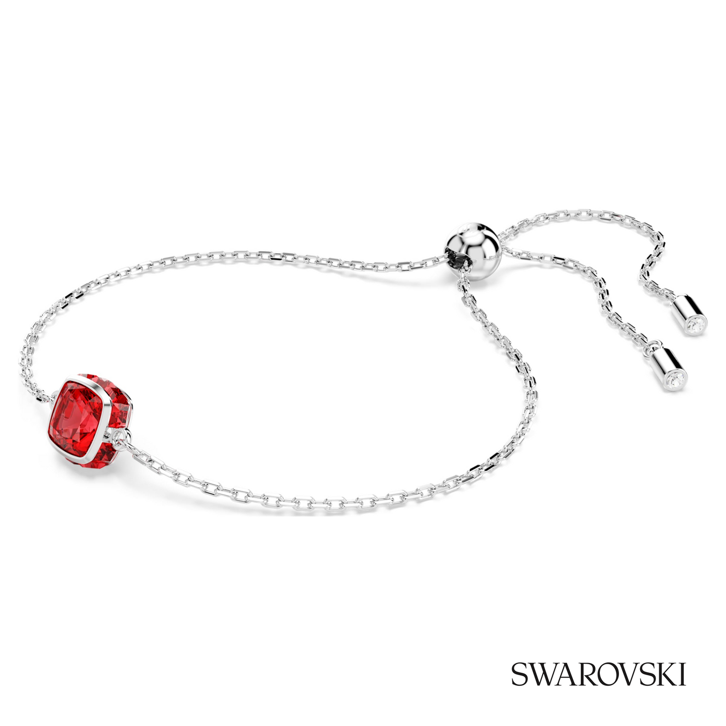 Swarovski Birthstone bracelet, Square cut, July, Red – item 5692885 image 2