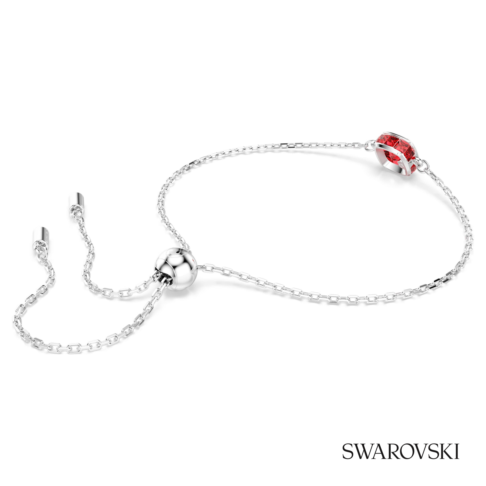 Swarovski Birthstone bracelet, Square cut, July, Red – item 5692885 image 4