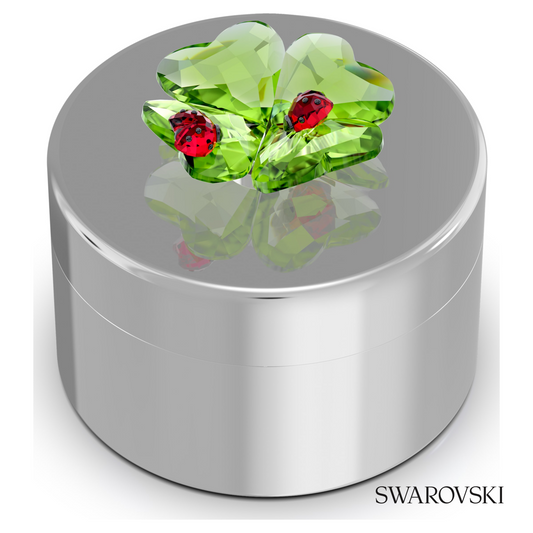 Swarovski Idyllia Clover and Ladybug Decorative Box – item 5692961