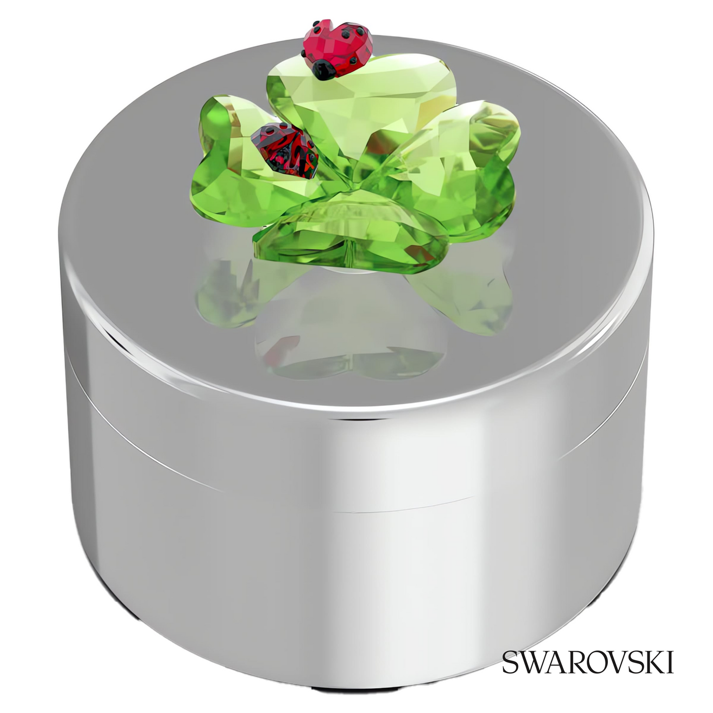 Swarovski Idyllia Clover and Ladybug Decorative Box – item 5692961 image 2