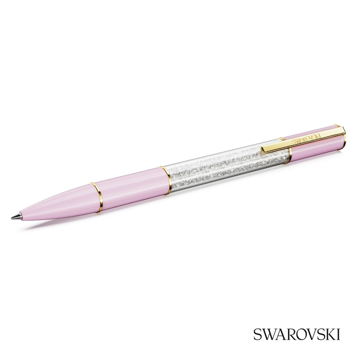 Swarovski Crystalline Ballpoint Pen, Crystals / Gold Tone Plated / Lacquered