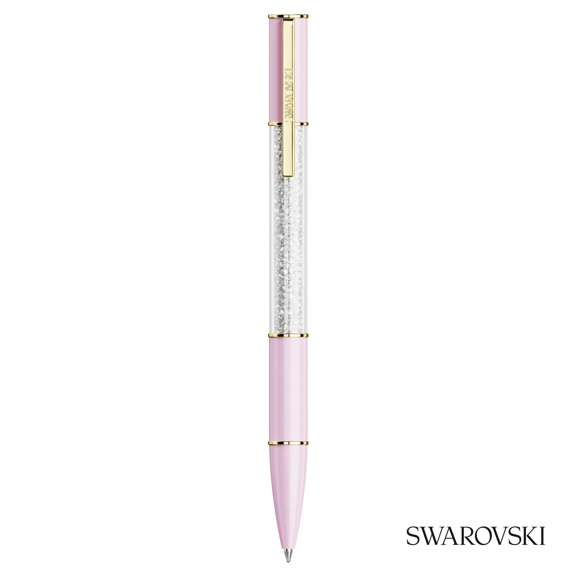 Swarovski Crystalline Ballpoint Pen, Crystals / Gold Tone Plated / Lacquered