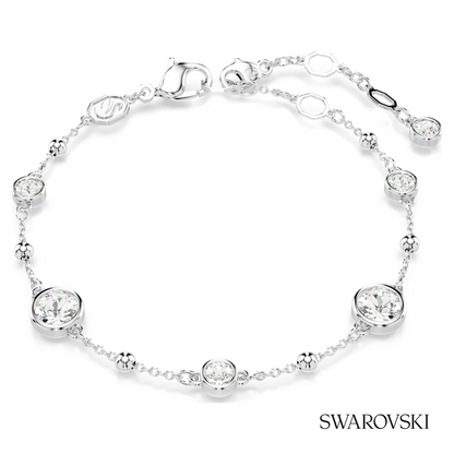 Swarovski Imber bracelet, Round cut, White, Rhodium plated – item 5696079 image 5