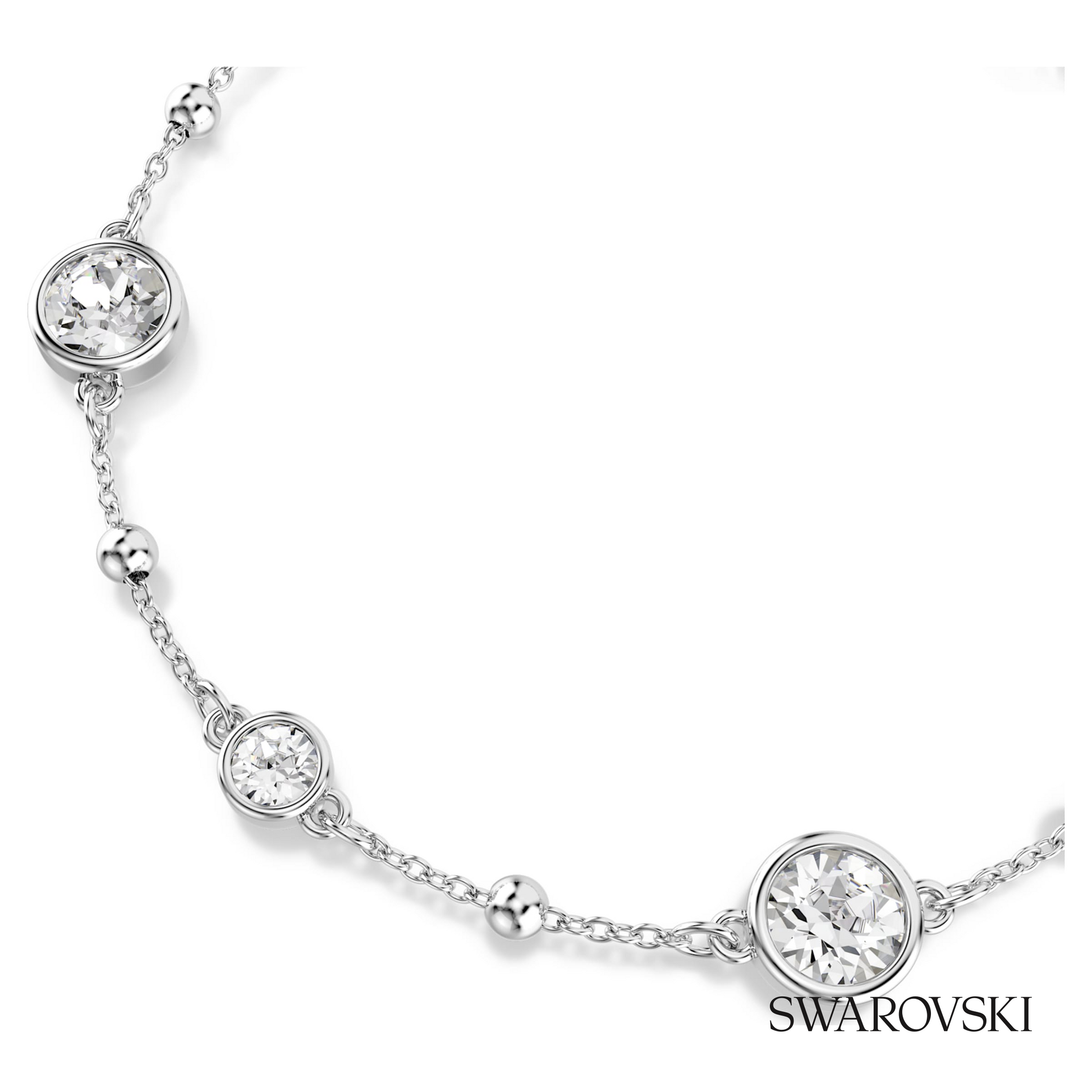 Swarovski Imber bracelet, Round cut, White, Rhodium plated – item 5696079 image 2