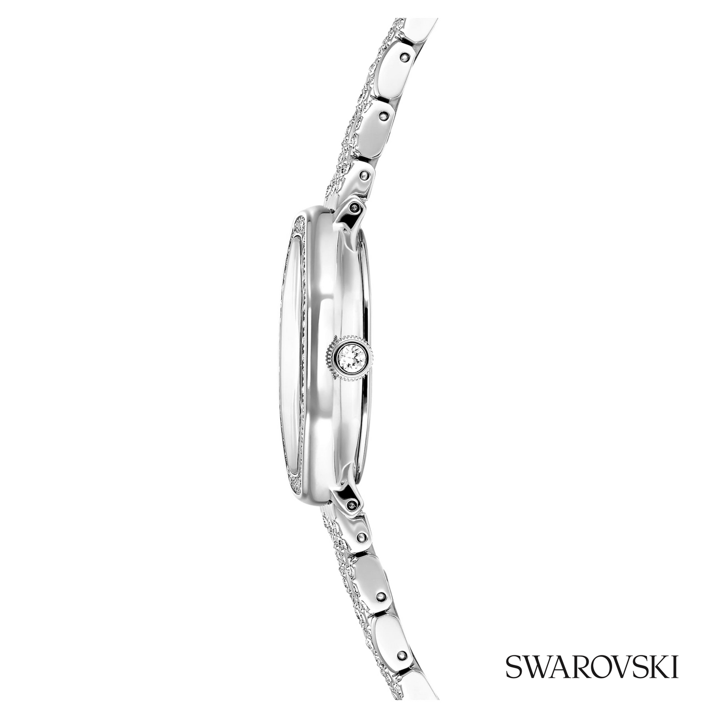 Dextera octagon watch, Swiss Made, Metal bracelet