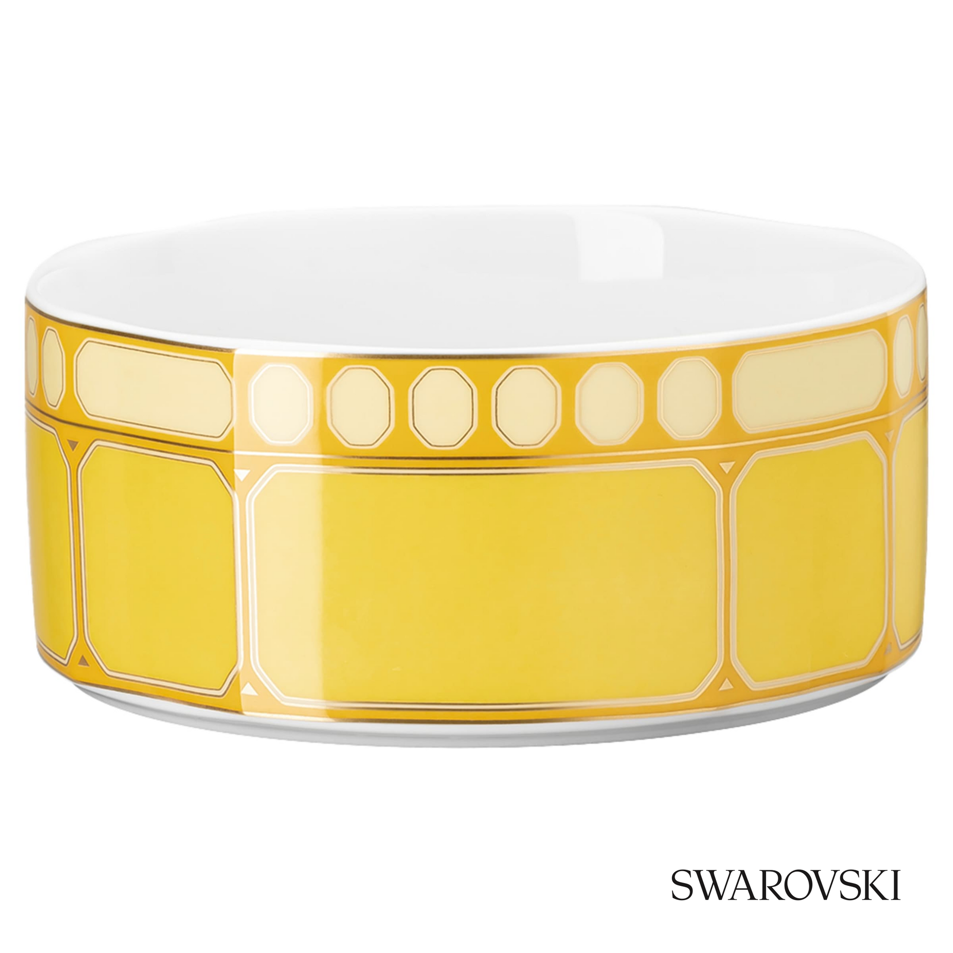 Swarovski Signum cereal bowl, Yellow – item 5699985