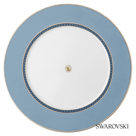 Swarovski Signum dinner plate, Blue – item 5699986