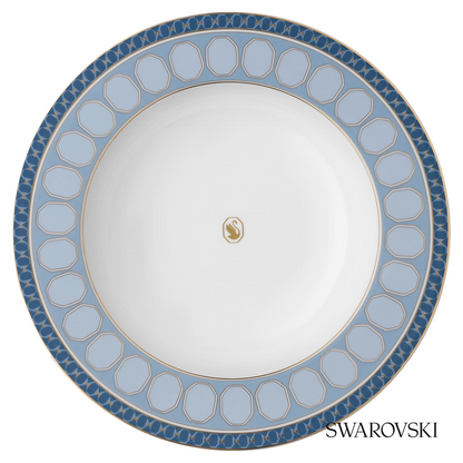 Swarovski Signum soup plate, Blue – item 5699989
