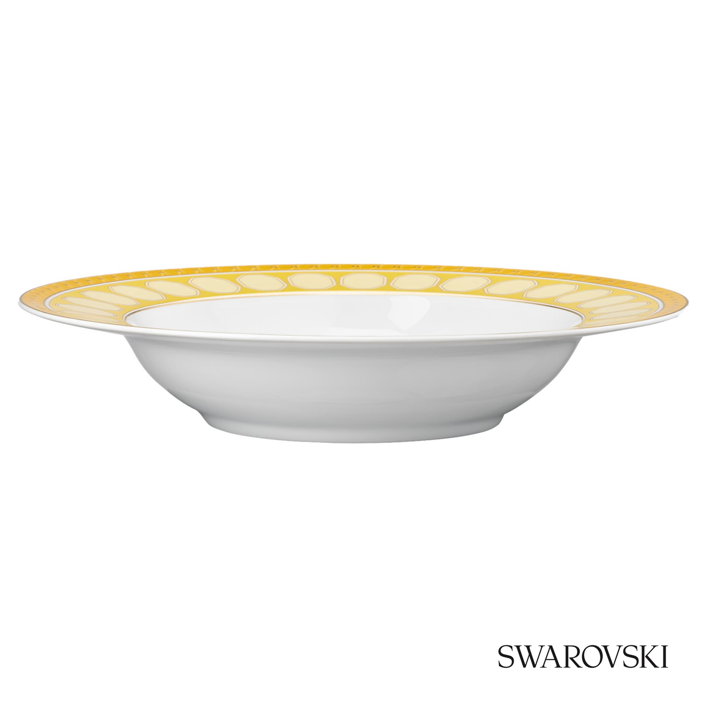 Swarovski Signum soup plate, Yellow – item 5699991 image 2
