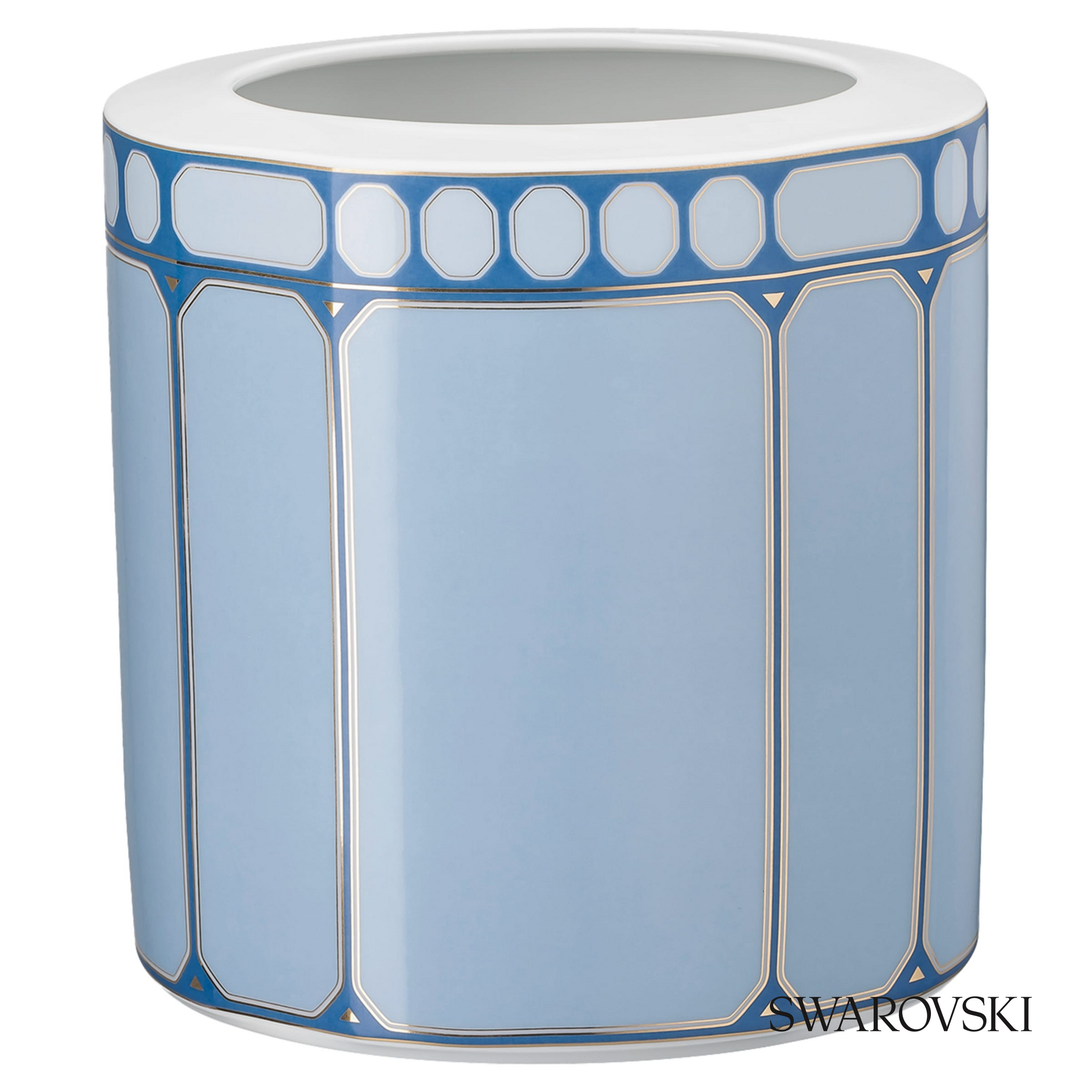 Swarovski Signum vase, Wide, Blue – item 5699995
