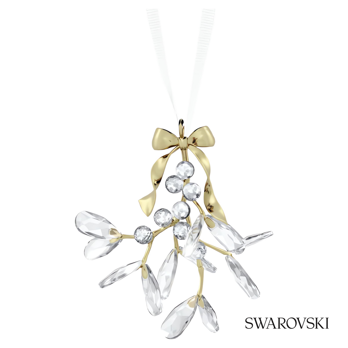 Swarovski Holiday Magic Mistletoe Ornament – item 5701372 image 2