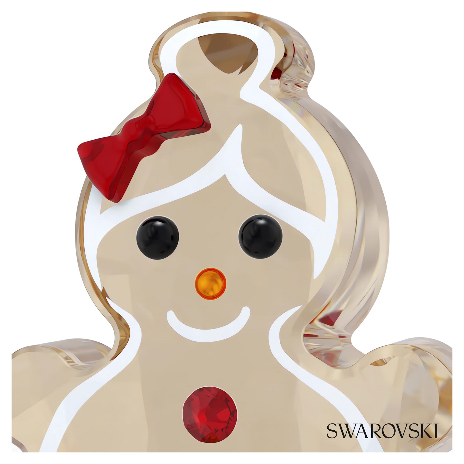 Swarovski Holiday Cheers Gingerbread Ornament Set – item 5701511 image 4