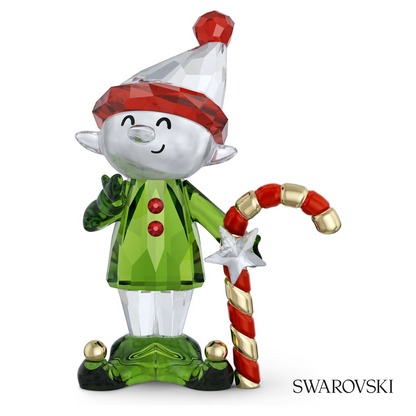 Swarovski Holiday Cheers Dulcis Elf and Candy Cane – item 5701852