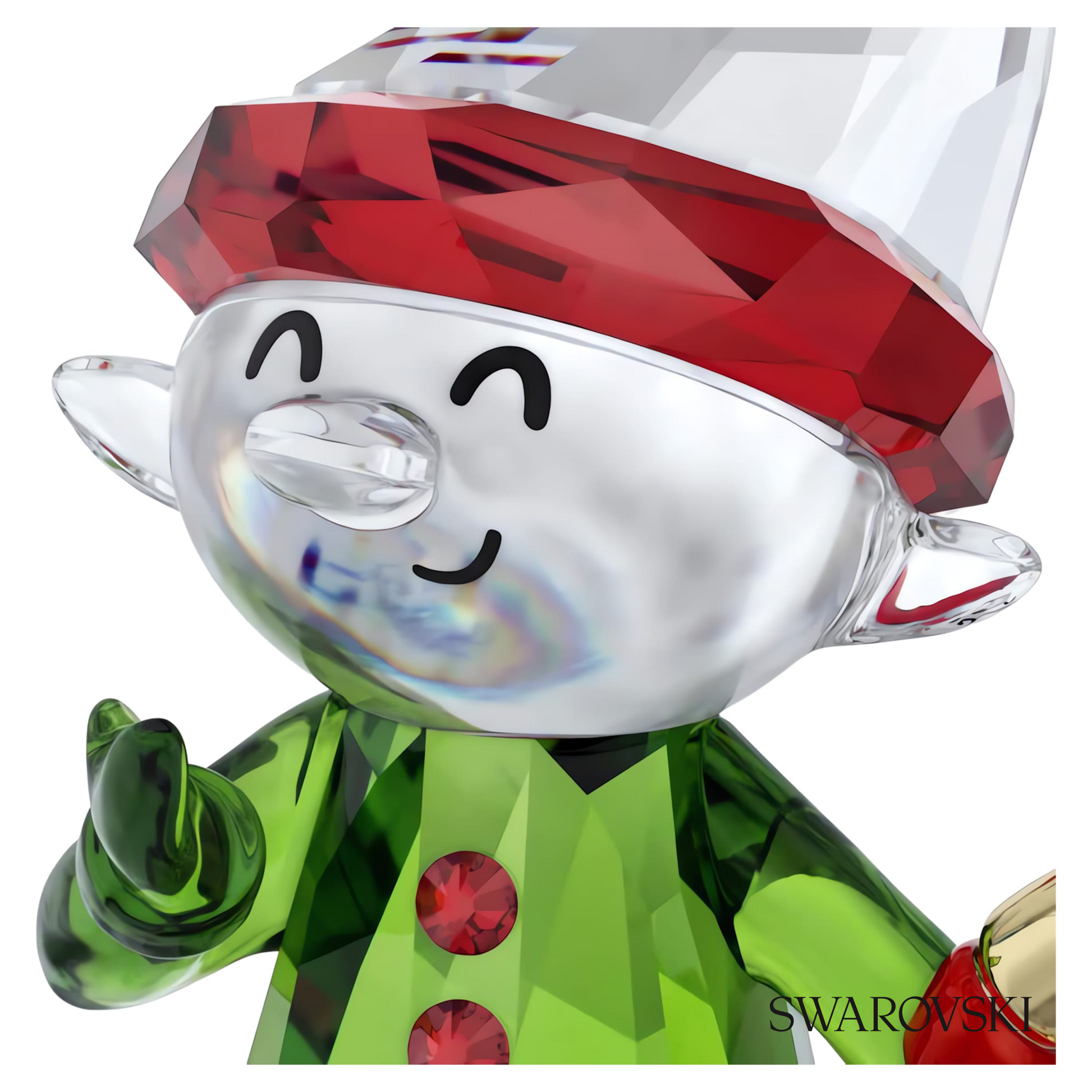 Swarovski Holiday Cheers Dulcis Elf and Candy Cane – item 5701852 image 2
