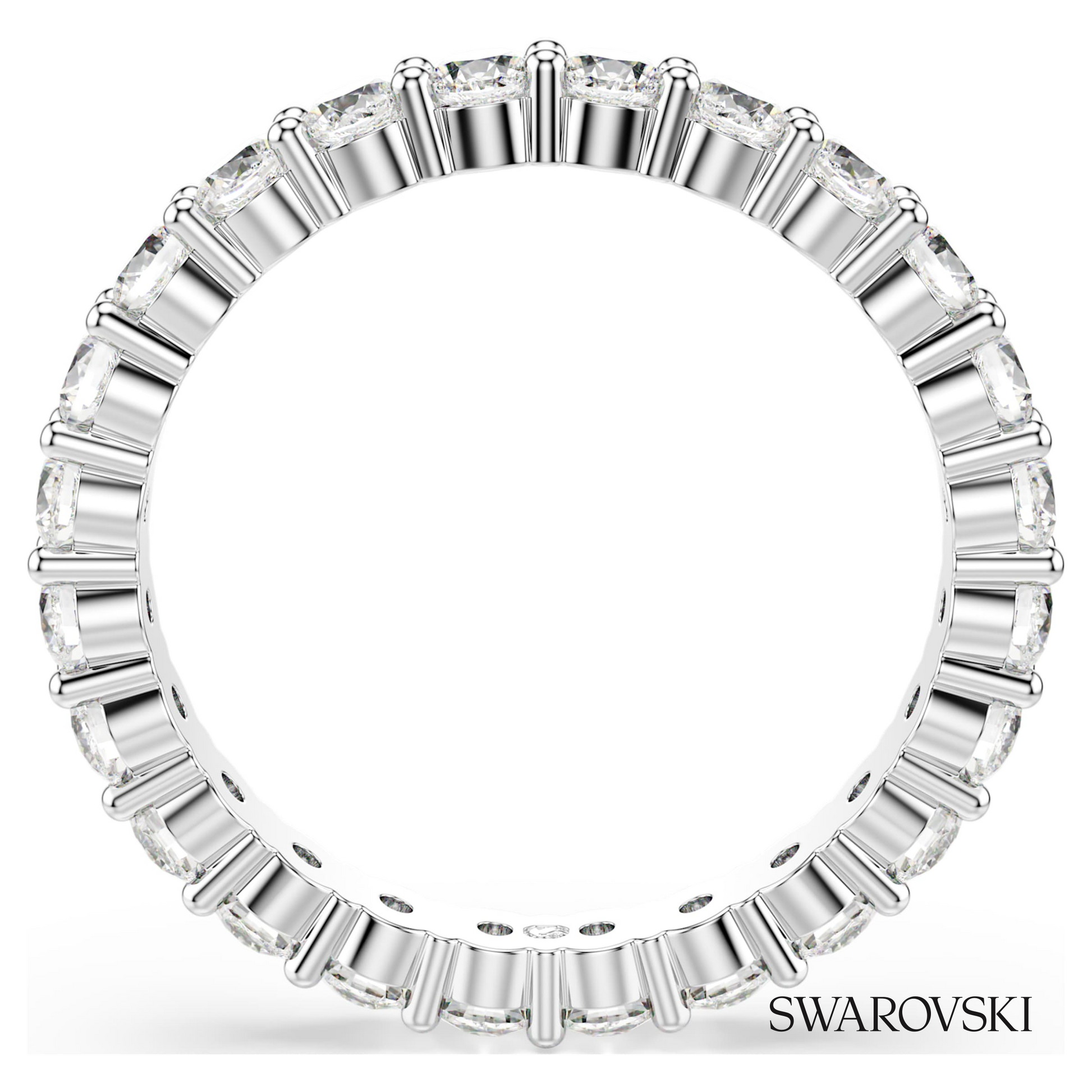 Swarovski Matrix Vittore ring, Round cut, White – item 5705601 image 3
