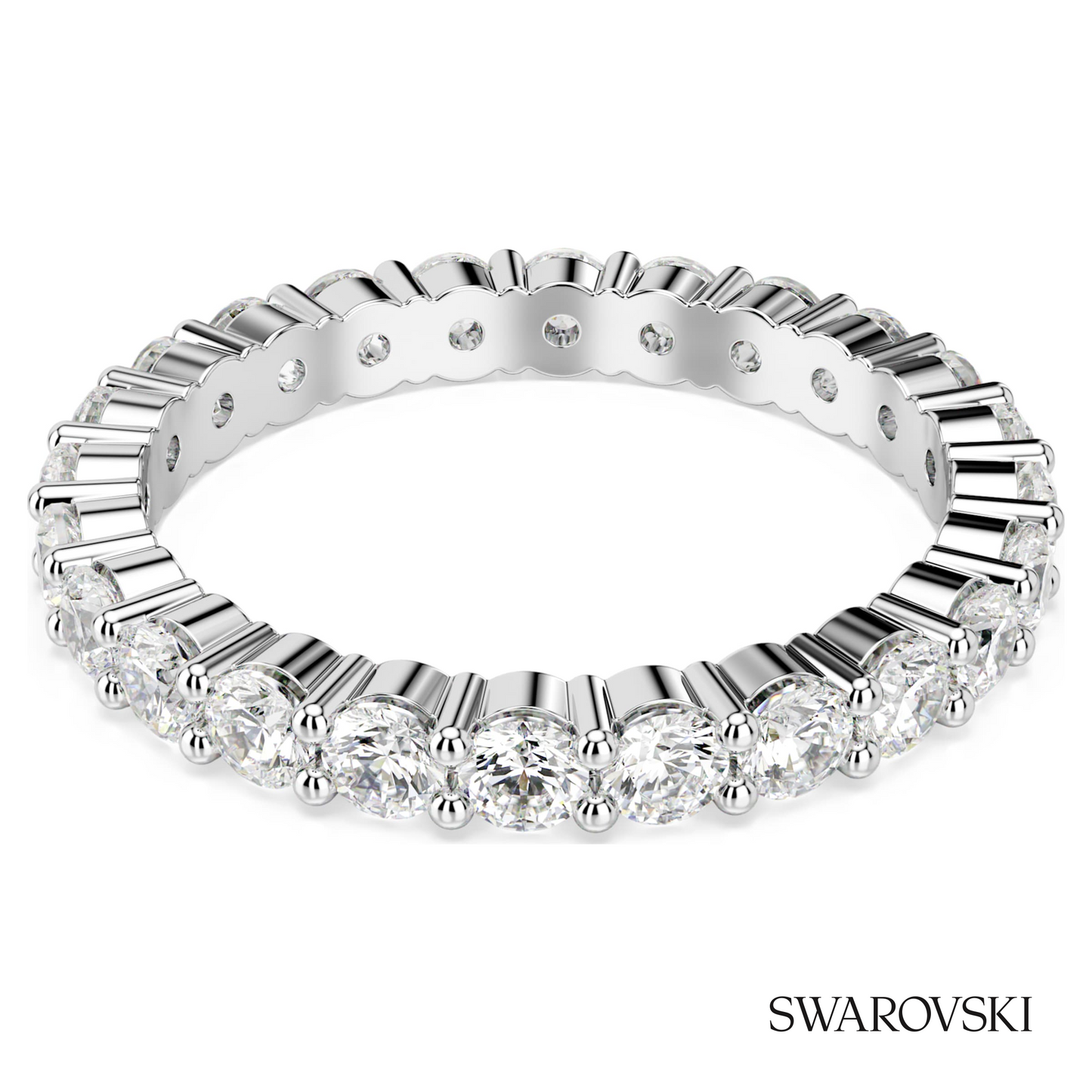 Swarovski Matrix Vittore ring, Round cut, White – item 5705601 image 4