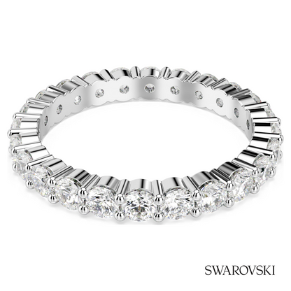 Swarovski Matrix Vittore ring, Round cut, White – item 5705601 image 4