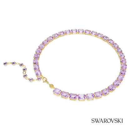Swarovski Millenia necklace, Octagon cut, Purple, 18K gold – item 5705754 image 4