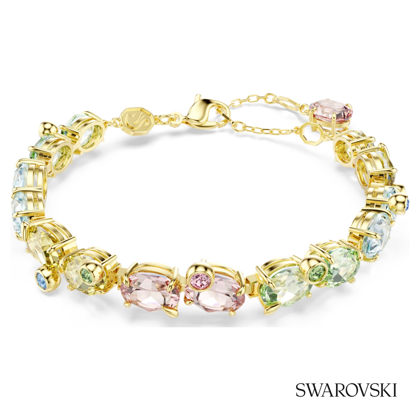 Swarovski Gema bracelet, Mixed cuts, Multicolored, 18K – item 5705808 image 5
