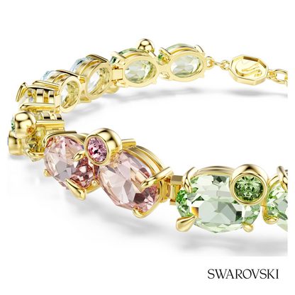 Swarovski Gema bracelet, Mixed cuts, Multicolored, 18K – item 5705808 image 2
