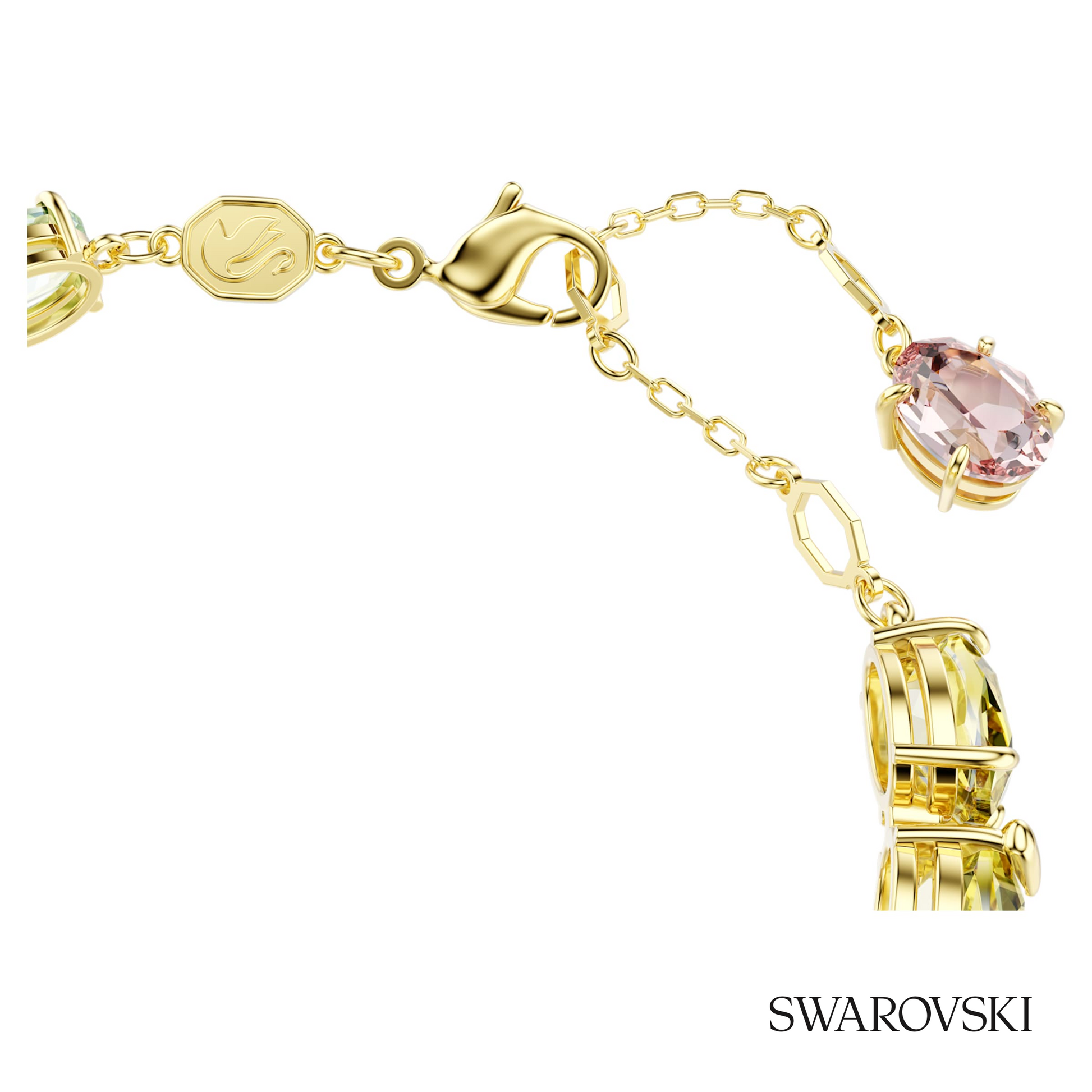 Swarovski Gema bracelet, Mixed cuts, Multicolored, 18K – item 5705808 image 3