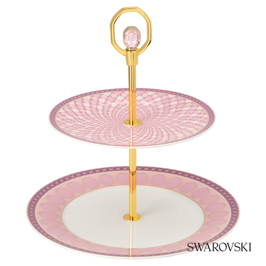 Swarovski Signum etagere, Small, Pink – item 5706880