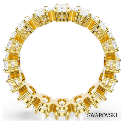 Swarovski Matrix ring, Oval cut, White, 18K gold finish – item 5707188 image 4