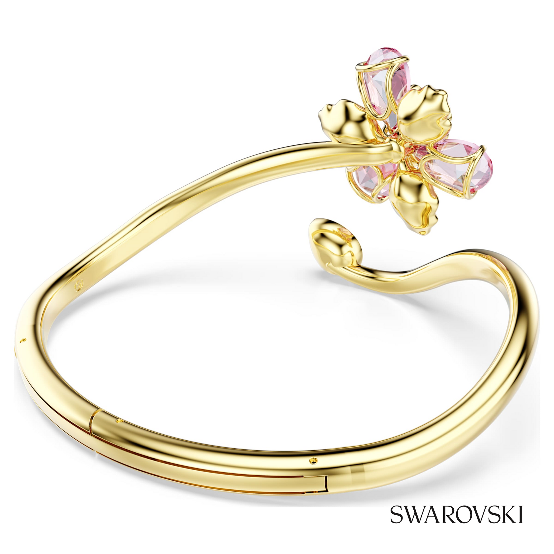Swarovski Idyllia bangle, Mixed cuts, Flower – item 5709028 image 4