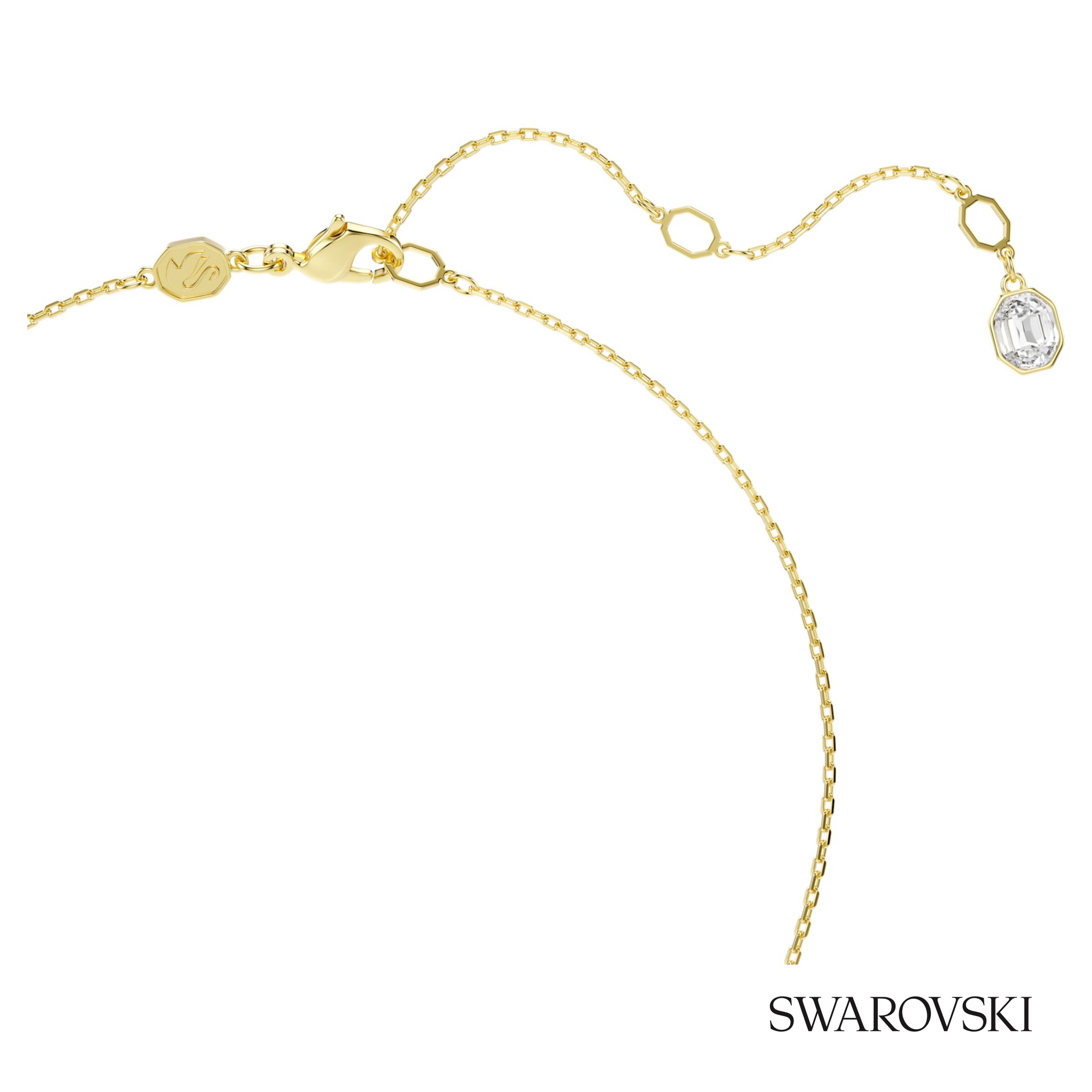 Swarovski Idyllia pendant, Mixed cuts, Flower, Blue, 18K – item 5709029 image 3