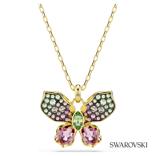 Swarovski Idyllia pendant, Mixed cuts, Pave, Butterfly – item 5709950