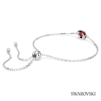 Swarovski Birthstone bracelet, Square cut, January, Red – item 5710514 image 4