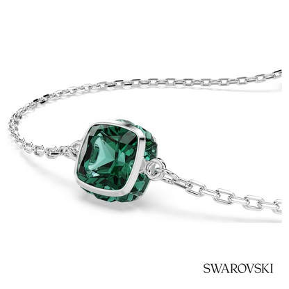 Swarovski Birthstone bracelet, Square cut, May, Green – item 5710516 image 2