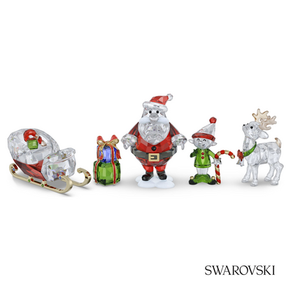 Swarovski Holiday Cheers Santa Story Set – item 5713797