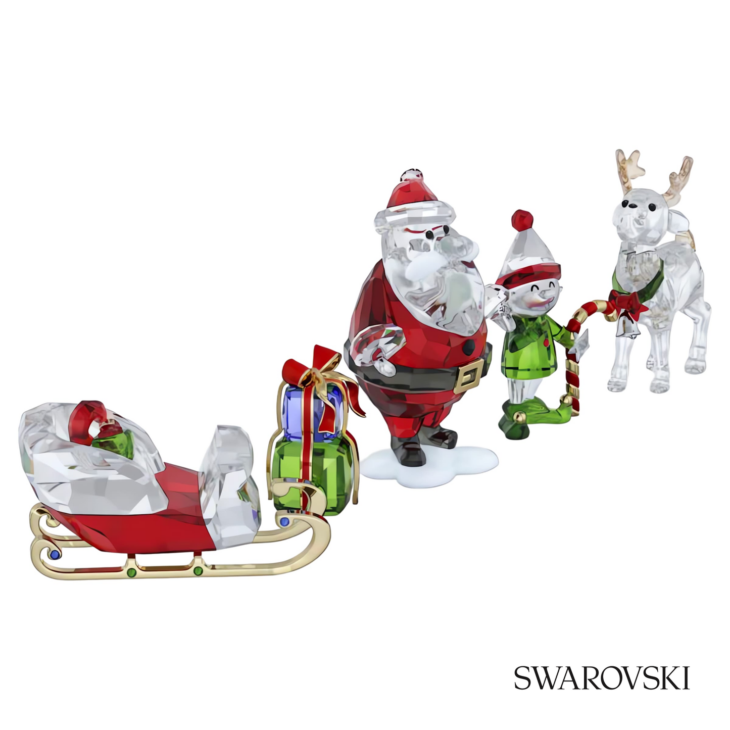Swarovski Holiday Cheers Santa Story Set – item 5713797 image 2
