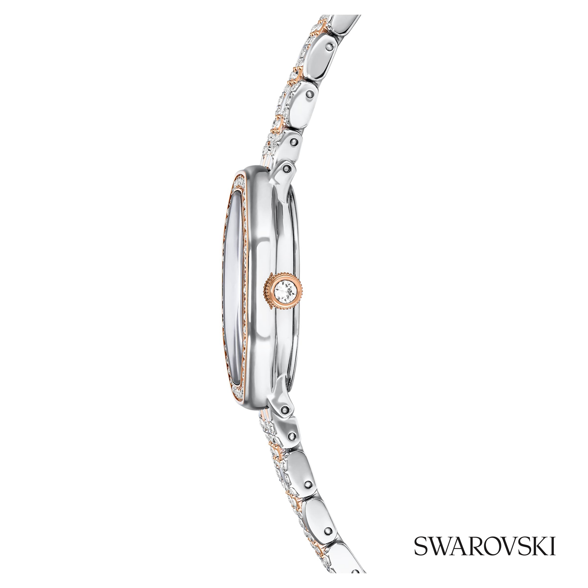 Dextera octagon watch, Swiss Made, Metal bracelet