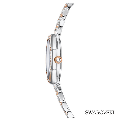 Dextera octagon watch, Swiss Made, Metal bracelet