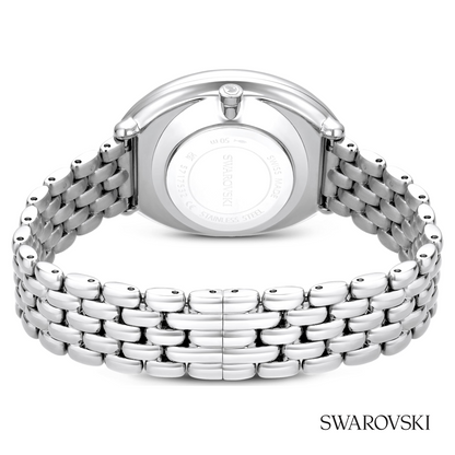 Imber oval watch, Swiss Made, Metal bracelet