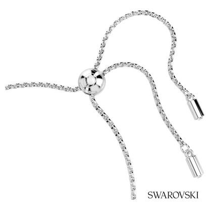 Swarovski Imber bracelet, Mixed round cuts, Blue, Rhodium – item 5719282 image 3