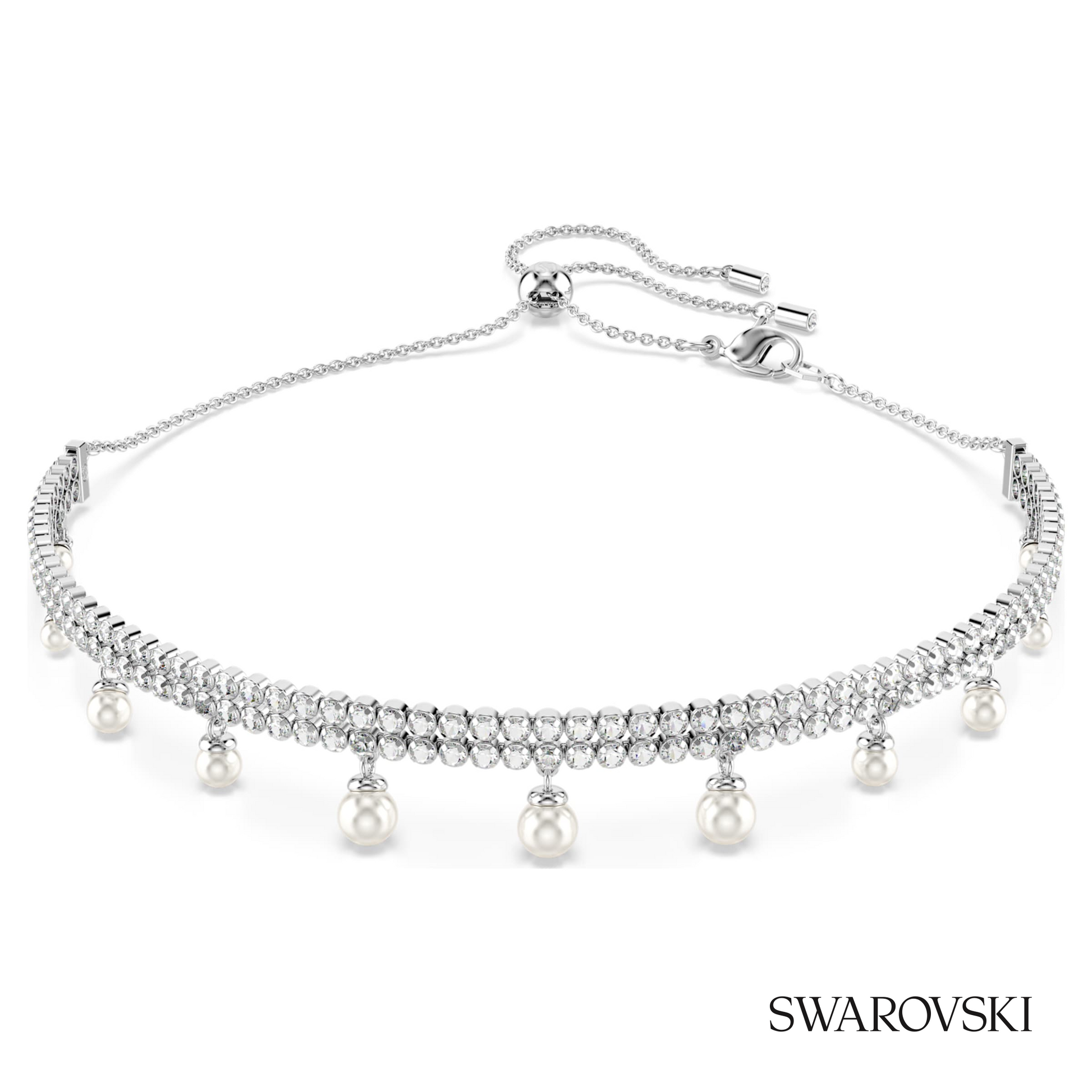 Swarovski Ariana Grande x Swarovski choker, Crystal pearl – item 5720865