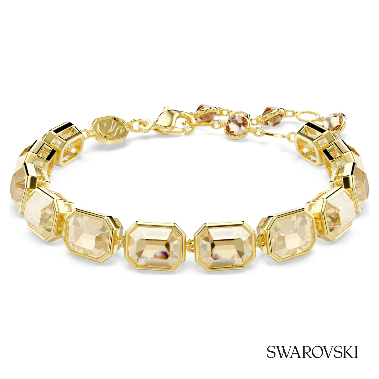 Swarovski Millenia bracelet, Octagon cut, Caramel, 18K – item 5720912 image 5
