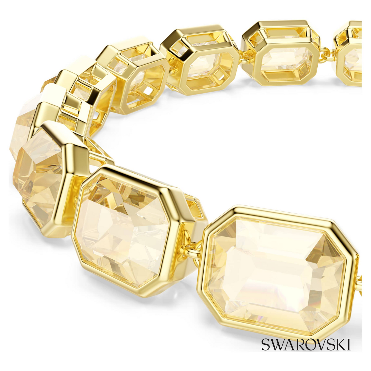 Swarovski Millenia bracelet, Octagon cut, Caramel, 18K – item 5720912 image 2