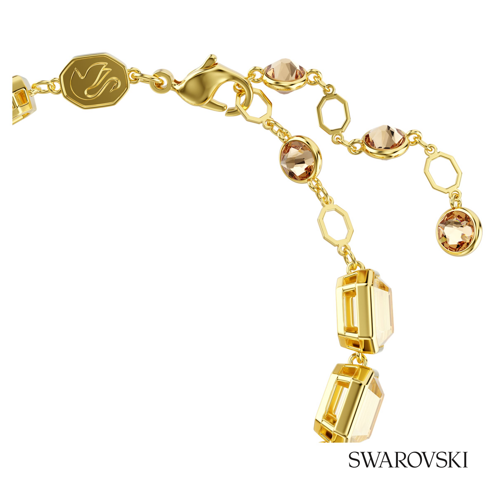 Swarovski Millenia bracelet, Octagon cut, Caramel, 18K – item 5720912 image 3