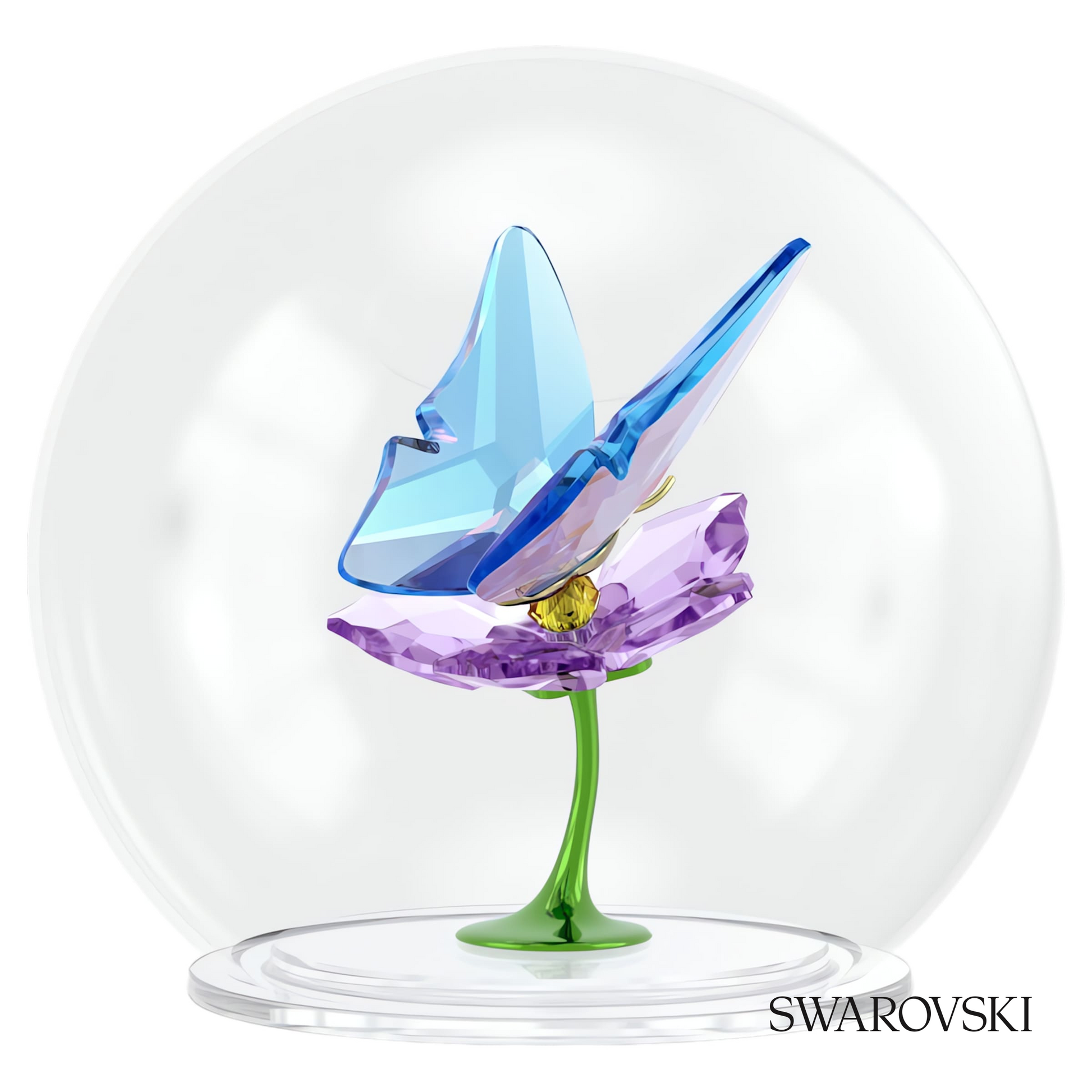 Swarovski Idyllia Glass Ball Butterfly and Flower – item 5721543 image 2