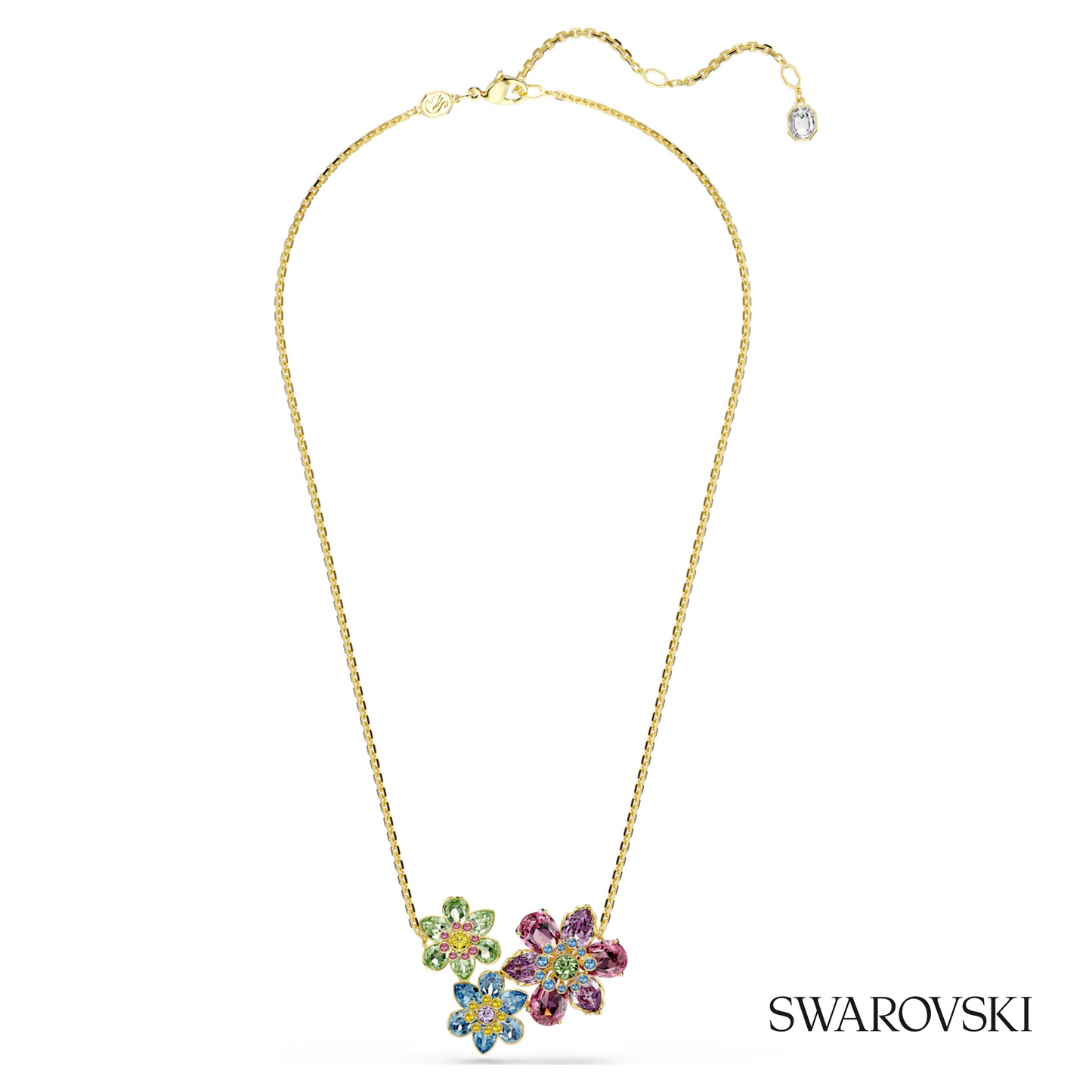 Swarovski Idyllia pendant, Mixed cuts, Flower – item 5721668 image 2